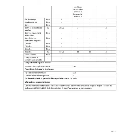 Réfrigérateur combiné inversé SAMSUNG RB3DT602DSA - 6
