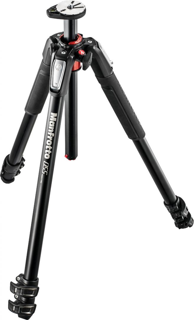 Trépied Manfrotto 190 Aluminium Avec Tête 3 Directions - Modèle Bordeaux