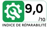 Lave-vaisselle 60 cm BEKO BDFN26460G - Indice de réparabilité