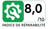 Aspirateur balai EZICLEAN CYCLOMAXR12FLEX - Indice de réparabilité