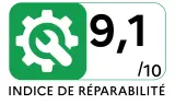 Lave-vaisselle tout intégré 60 cm BEKO BDIN18441 - Indice de réparabilité