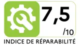 Lave-vaisselle 45 cm FAGOR FLVP1047DB - Indice de réparabilité