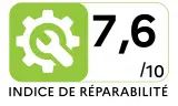 Smartphone APPLE MTV13ZD/A - Indice de réparabilité