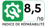 Lave linge hublot ELECTROLUX EW6F4943FA - Indice de réparabilité