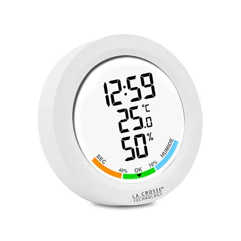 Thermomètre et hygromètre LA CROSSE TECHNOLOGY WT135-WHI - 1