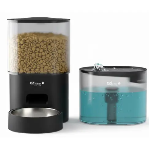 Distributeur de croquettes et fontaine EZICLEAN NUTRIBOTCONNECTX - 2