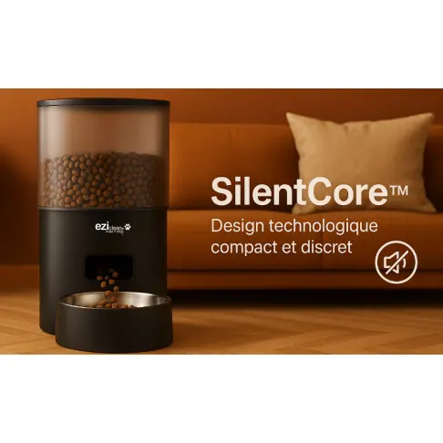 Distributeur de croquettes et fontaine EZICLEAN NUTRIBOTCONNECTX - 5