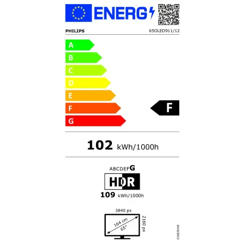 Tv oled 65'' PHILIPS 65OLED911/12 - 8