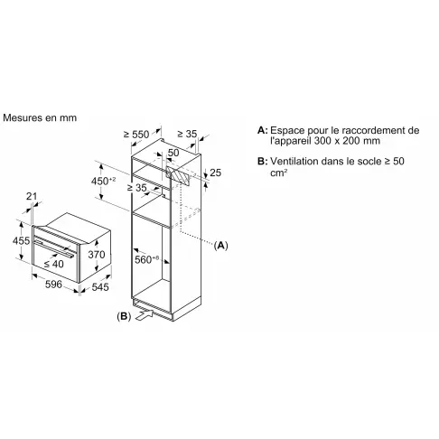 Micro-ondes encastrable gril NEFF C24GR3XN1 - 6