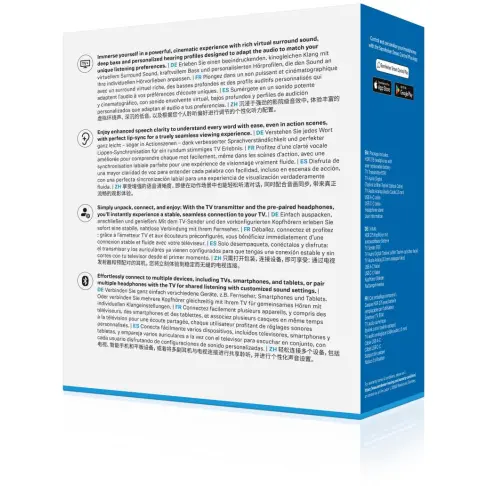 Casque tv sans fil SENNHEISER RS275 - 10