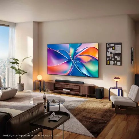 Tv led 65'' HISENSE 65E7S - 4