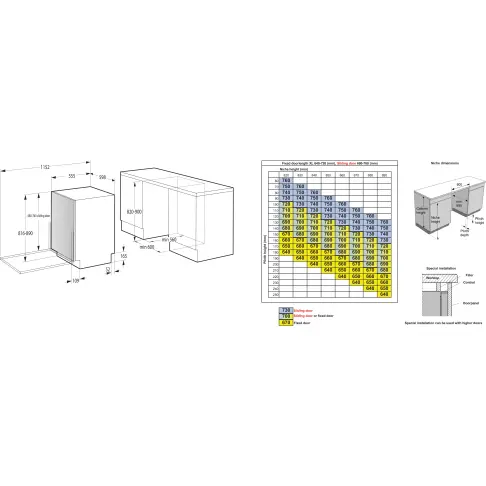 Lave-vaisselle tout intégré 60 cm HISENSE HV663C62 - 16