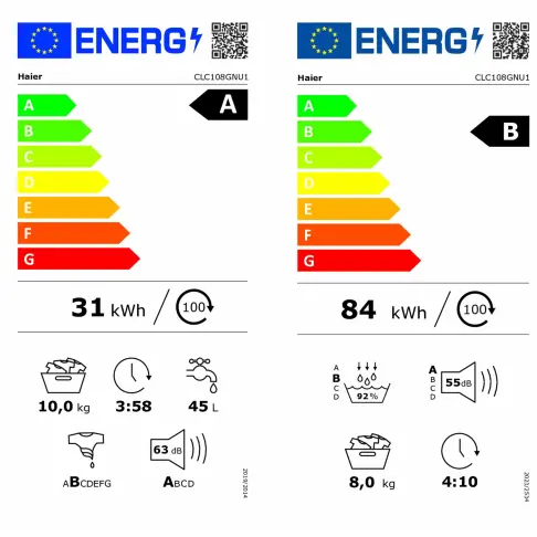 Colonne de lavage / séchage HAIER CLC108-GNU1-S - 2