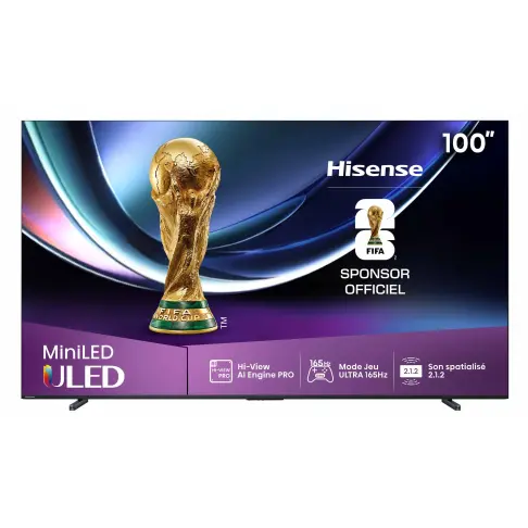 Tv led 100'' HISENSE 100U7QPRO - 1