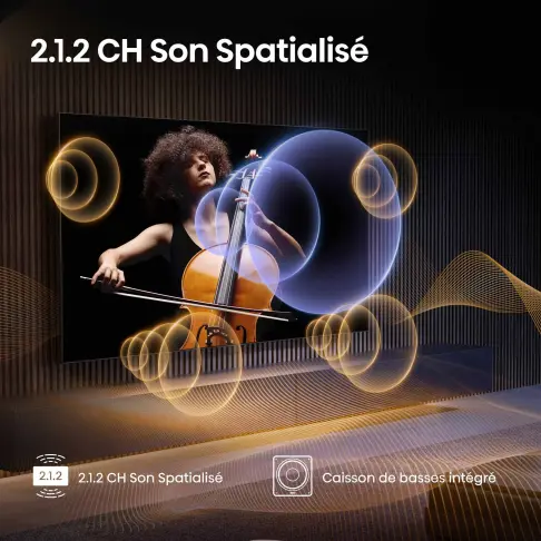 Tv led 100'' HISENSE 100U7QPRO - 7