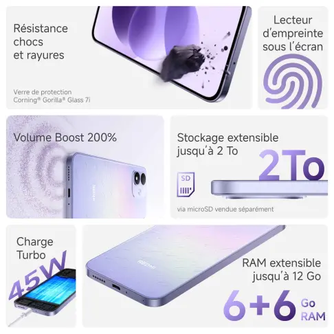 Smartphone XIAOMI REDMINOTE17BLEU - 4