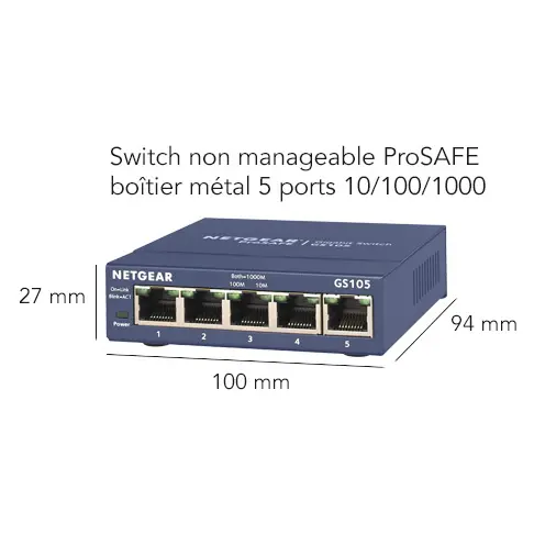 Switch NETGEAR GS105GE - 3