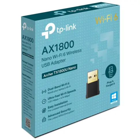 Wifi TPLINK ARCHERTX1800UNANO - 8