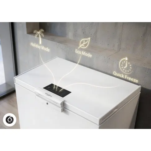 Congélateur coffre WHIRLPOOL W3RHS37EW2 - 5