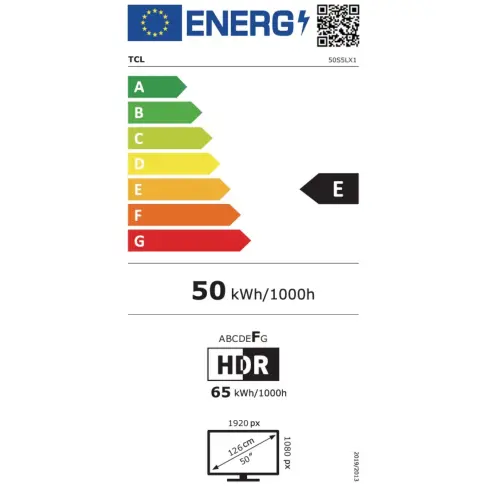 Tv led 50'' TCL 50S5L - 8