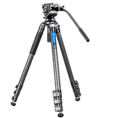 Trépied LEOFOTO LVM 324 C + BV 10 CARBONE - 1