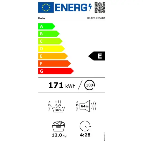 Sèche-linge frontal HAIER HD120-E357U1-FR - 8