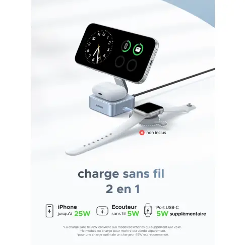 Station de charge 2 en 1 UGREEN 55960 - 10