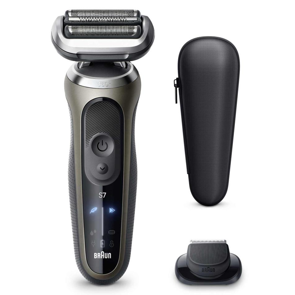 Braun Series 7 72 C1200s Tondeuse Acier inoxydable - vue 2