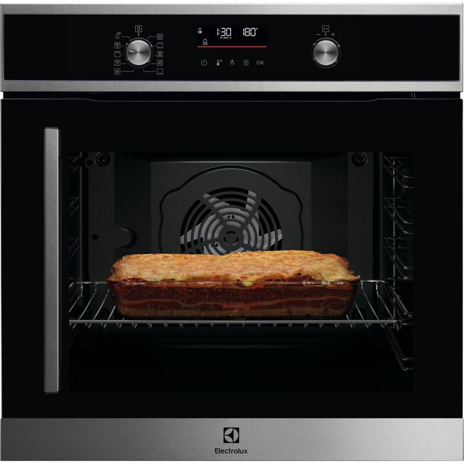 ELECTROLUX Four pyrolyse ouverture latérale charnière à doite EOF6P46RX - vue 6