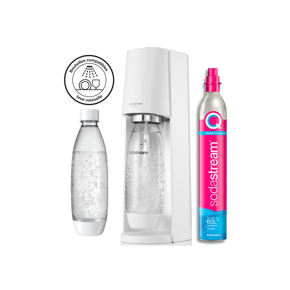 Machine À Eau Pétillante Terra + 1 Bouteille Sodastream - vue 3