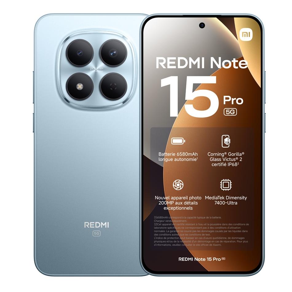Smartphone Redmi Note 15 Pro 5G XIAOMI - vue 1