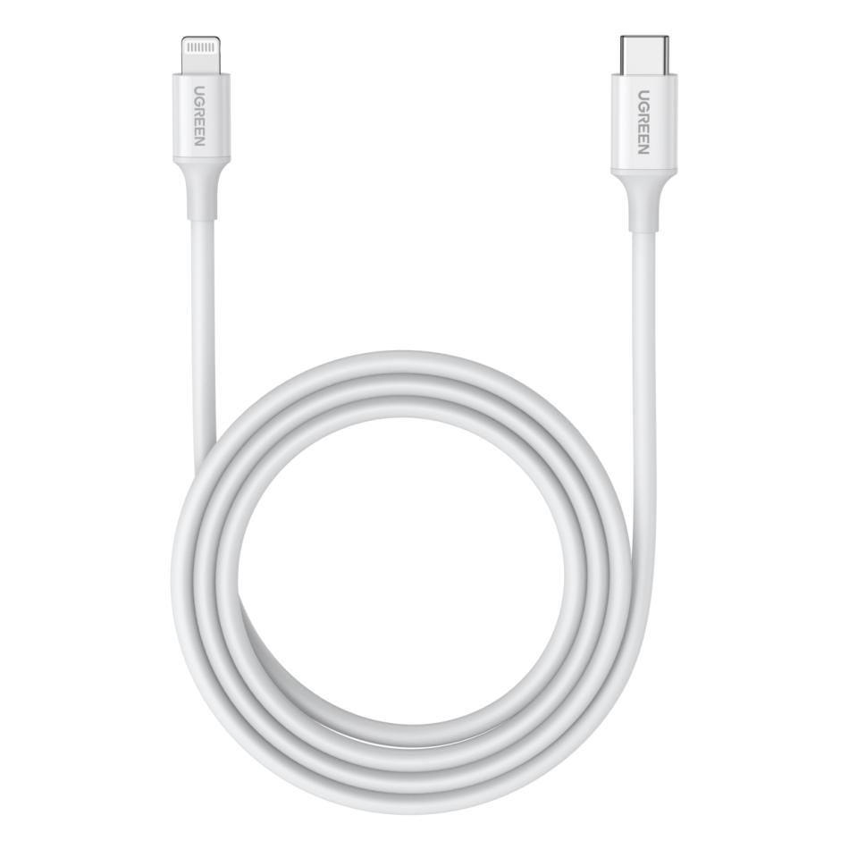 10493 Câble USB C vers Lightning silicone 1 PD MFi