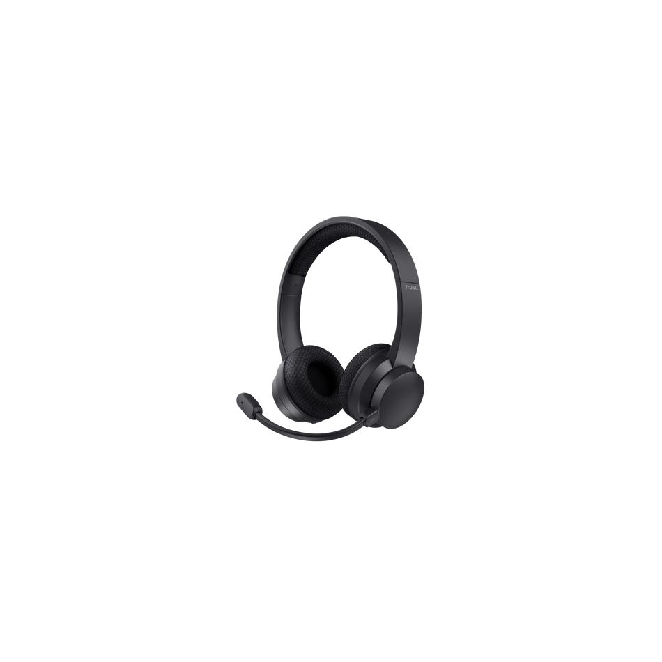 Trust Ayda Casque Avec fil &sans fil Arceau AppelsMusique USB Type C Bluetooth Neuf - vue 4