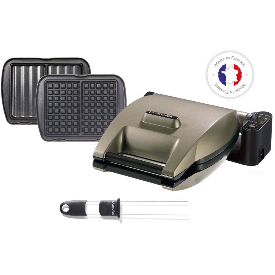 LAGRANGE Croque Gaufre Premium + Pic 19424 - vue 2