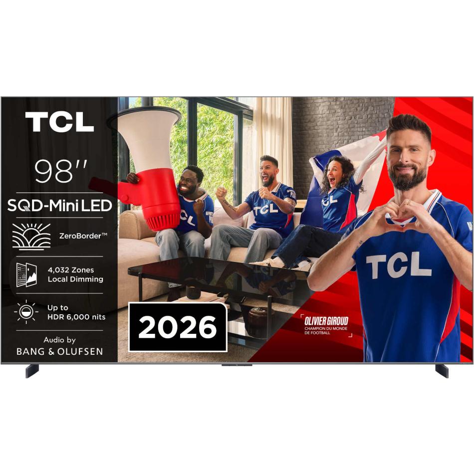TV LED Tcl SQD Mini LED 98C89L 249 cm 2026 - vue 5