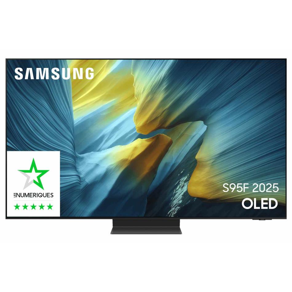 Samsung TV OLED 55 - TQ55S95F - 4K - Pro Glare-Free - NQ4 AI Gen3 70W