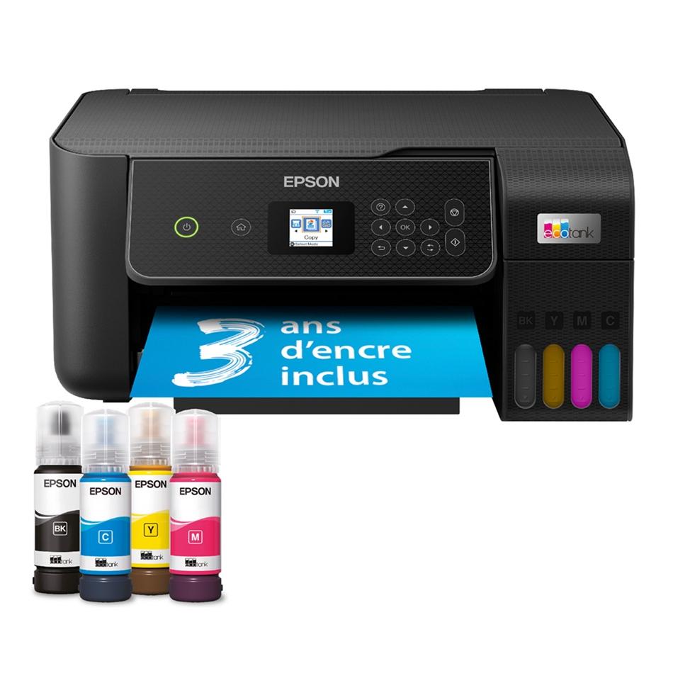Epson EcoTank ET 2871 Jet d'encre A4 5760 x 1440 DPI 33 ppm Wifi - vue 8