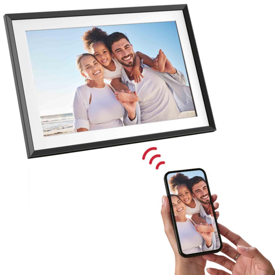 Cadre Photo Numérique AgfaPhoto APF1000WIFI – Écran Tactile 10" Wifi - vue 5