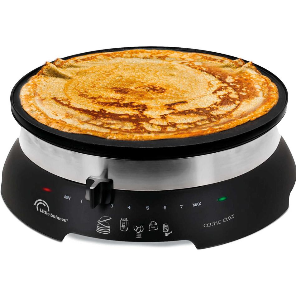 LITTLE BALANCE Crêpière électrique 33 cm Celtic Chef 8538