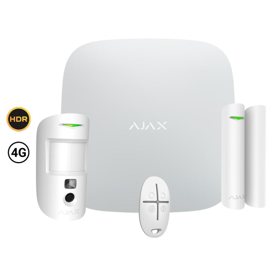 AJAX STARTERKIT CAM HDR 4G W