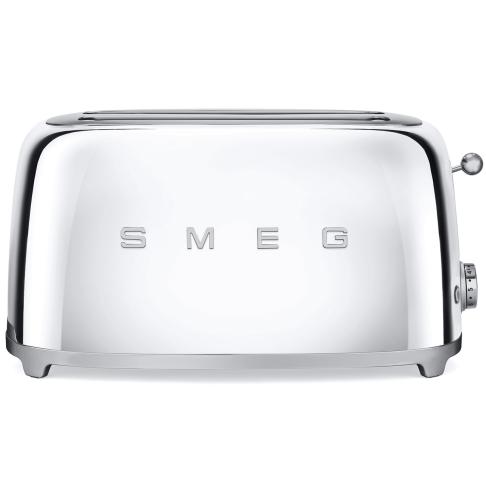 Grille pain fentes années 5 chrome - vue 2