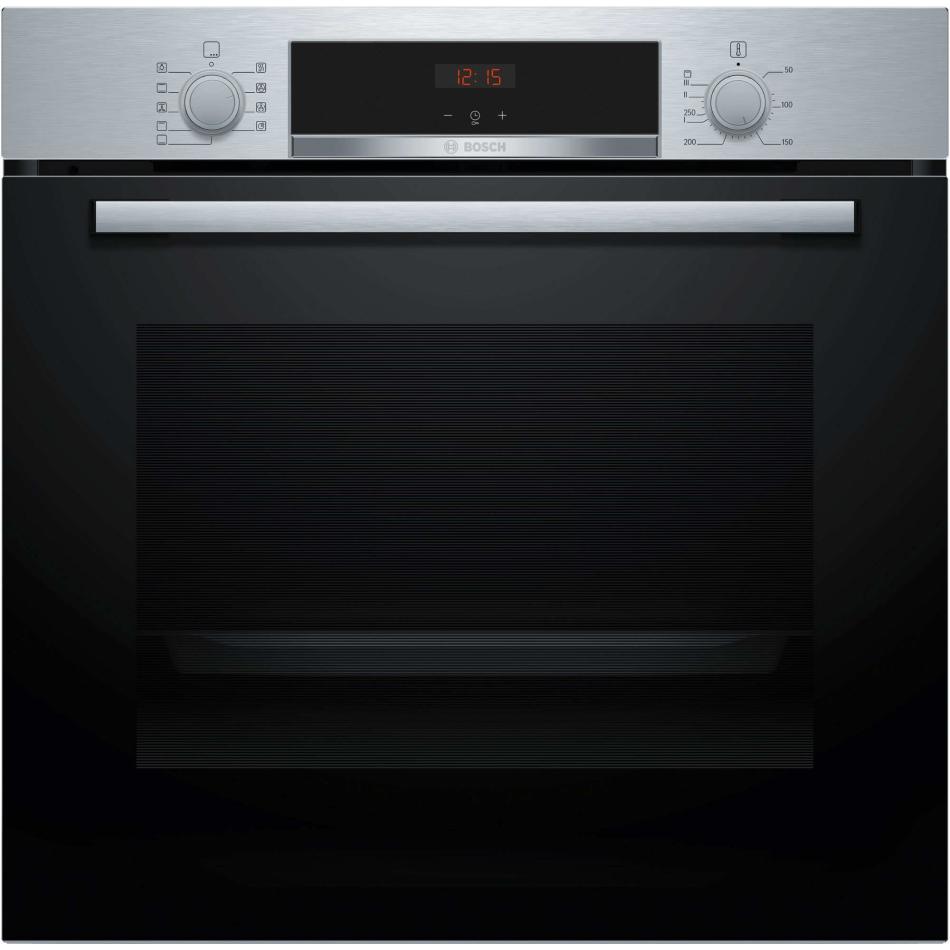 Bosch Four. 60 cma+. 7 modes de cuisson. Ecoclean. Display . Inox hba534bs3 - vue 4