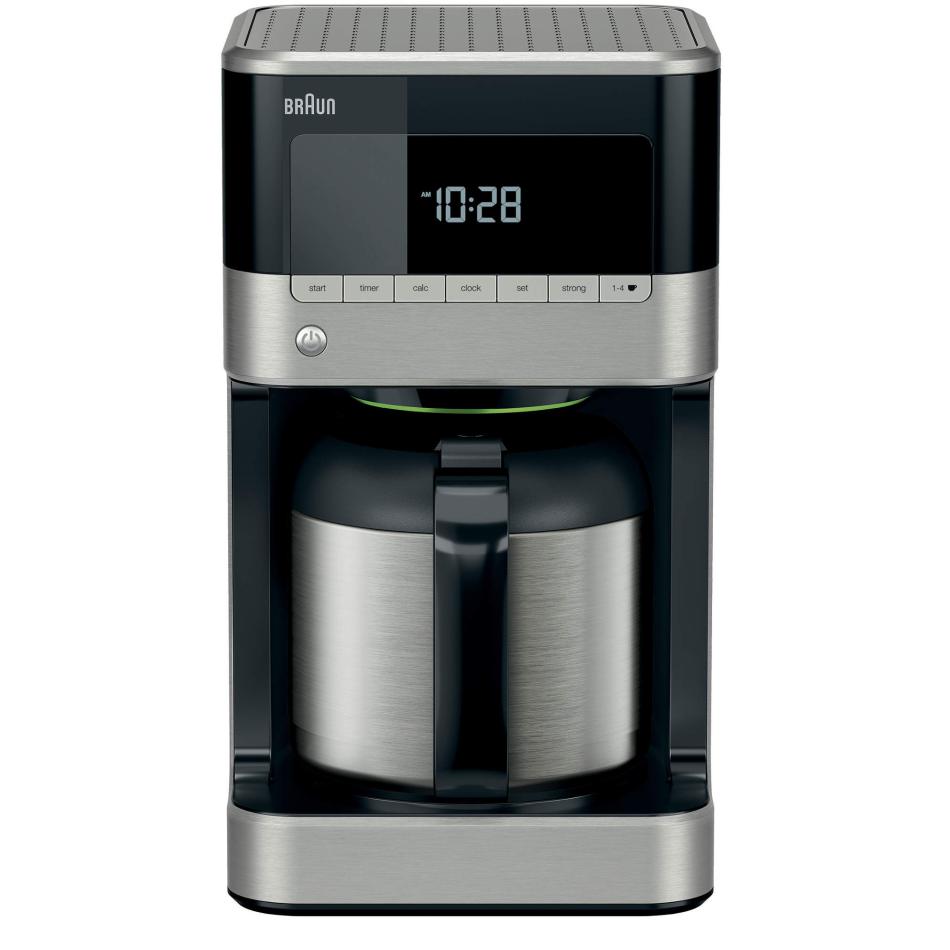 Cafetière Filtre Braun KF7125BK – 12 Tasses, 1000 W, Programmable