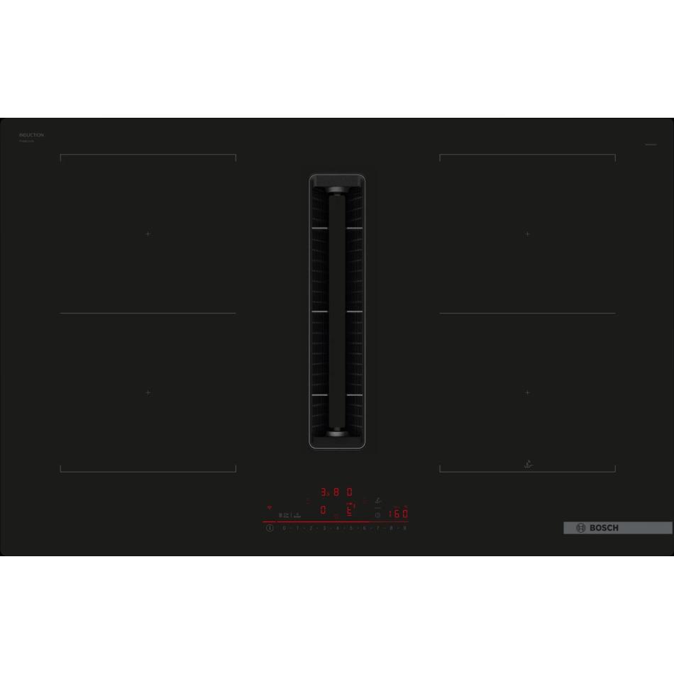 BOSCH Table de cuisson aspirante 80 2 cm 4 foyers PVQ811H26E