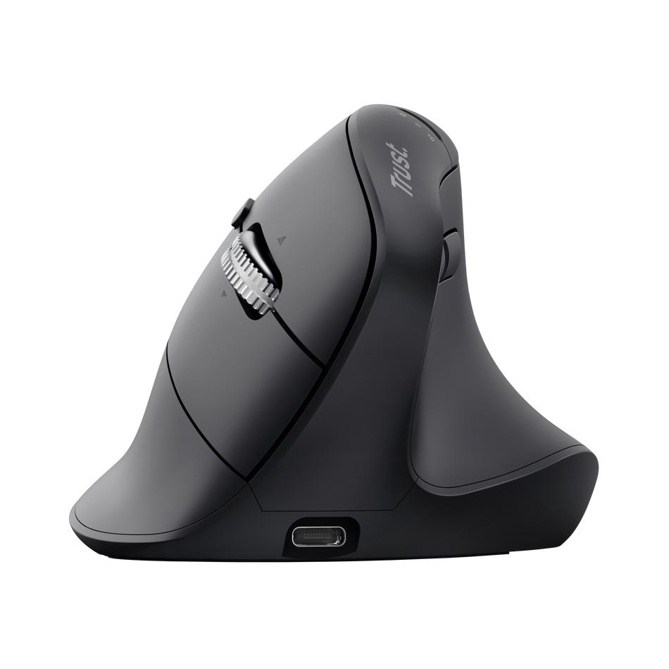 Ratón Trust Vyran Sans Fil Vertical Bluetooth 4800DPI Rechargeable - vue 2
