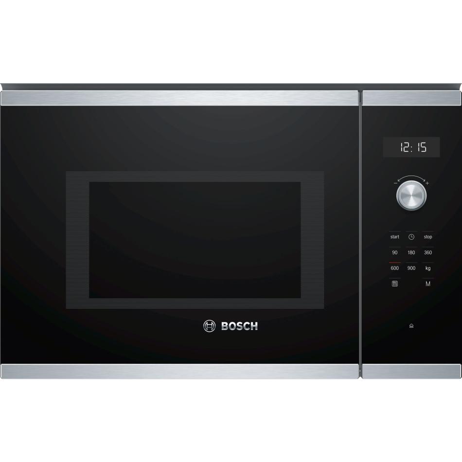 Bosch BFL554MS0 Série 6 Micro ondes intégrable 59 x 38 cm 25 litres Inox - vue 8