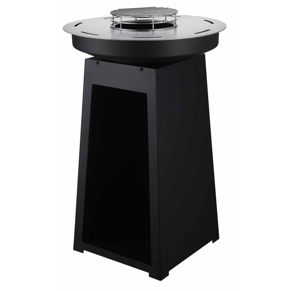 Barbecue Little Balance Baroudeur Brasero Plaque de cuisson acier inoxydable Ø 60 cm