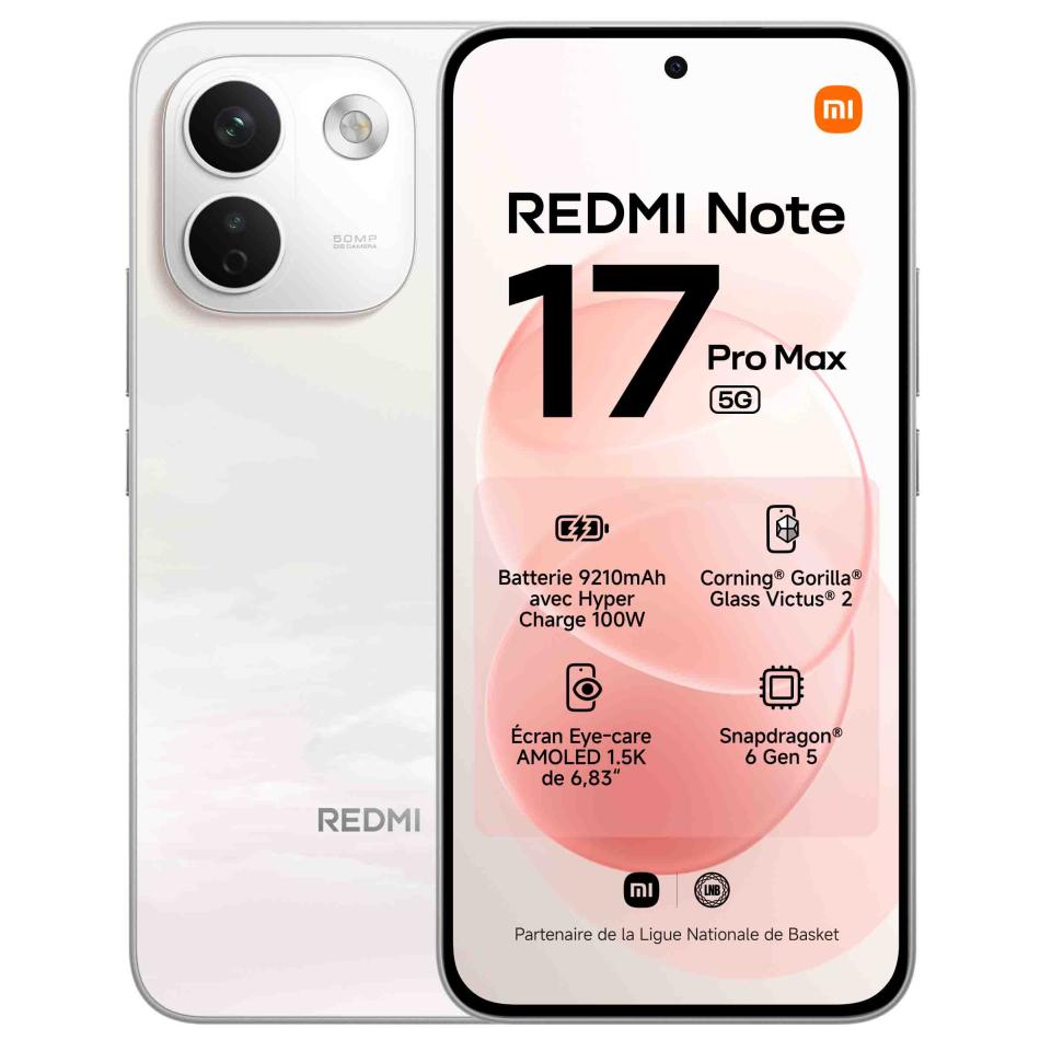 XIAOMI - REDMINOTE17PROMAXBLANC
