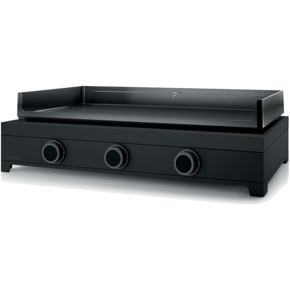 FORGE ADOUR Plancha gaz 2 feux Modern Acier 60 MODERNG60AN - vue 6
