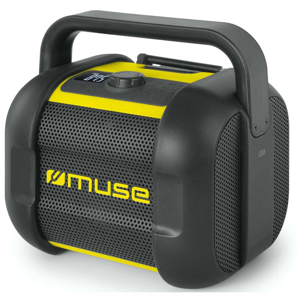 Enceinte Bluetooth / NFC Conception IP64 Couplage Stéréo Puissa MUSE M968BTY Neuf - vue 4